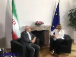 دیدار با وزیران خارجه سه کشور امشب ، ازسرگیری مذاکرات کارشناسی، ظریف با موگرینی دیدار کرد