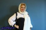 تصویر ، بهاره رهنما و همسرش کنار دیگ نذری اربعین